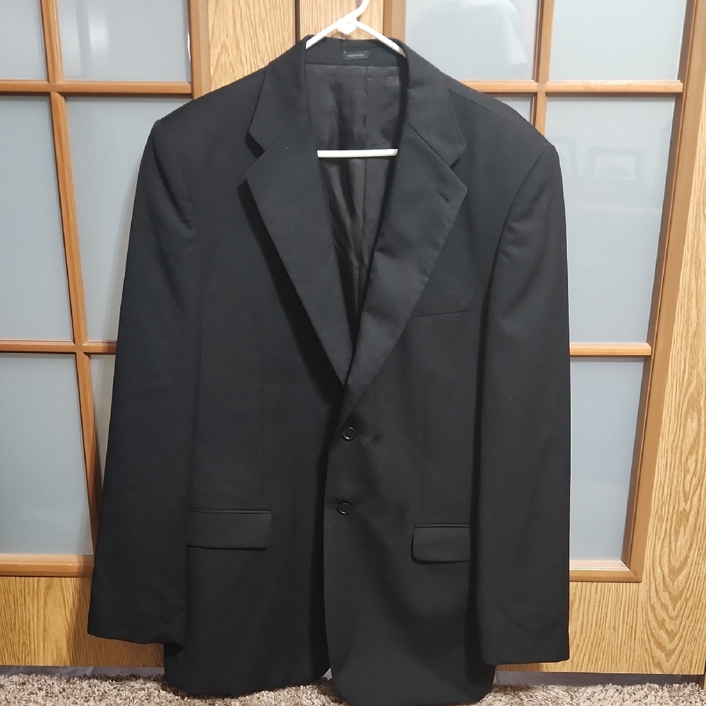 Express Design Studio Classic Black Men's Blazer Size 44R